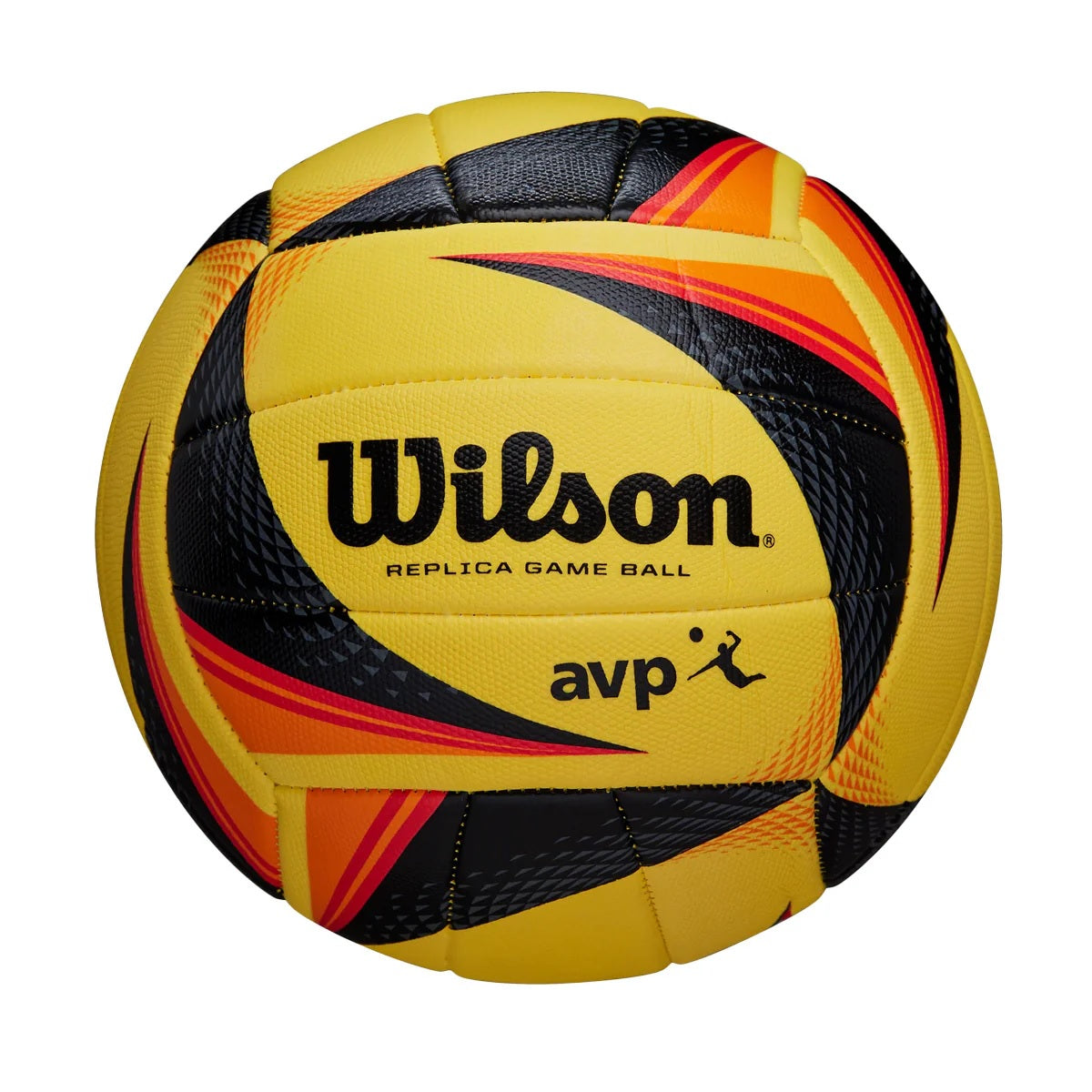 WILSON OPTX AVP REPLICA VOLLEYBALL YELLOW/BLACK