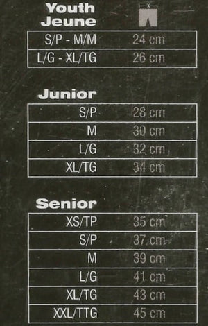powertek_short_sizing