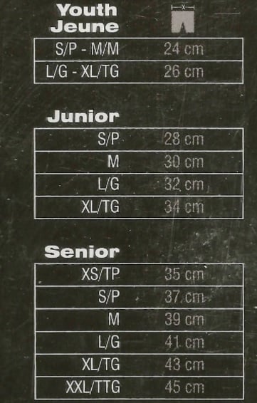 powertek_short_sizing