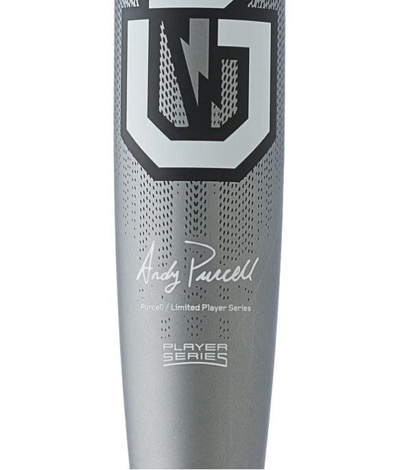 2025 LOUISVILLE GENESIS 1PC ANDY PURCELL SLOPITCH BAT SILVER - BLACK