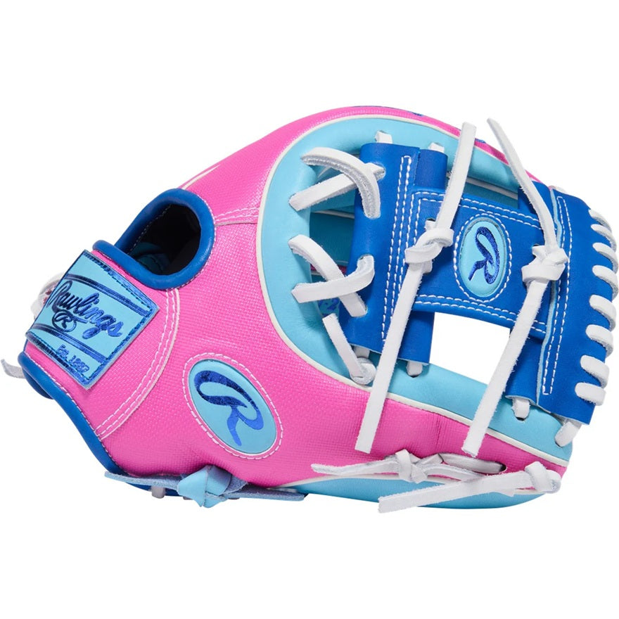 RAWLINGS HOH GOLD GLOVE 11.25" I/CV BASEBALL GLOVE APR 2026 GOTM PINK/CAROLINA