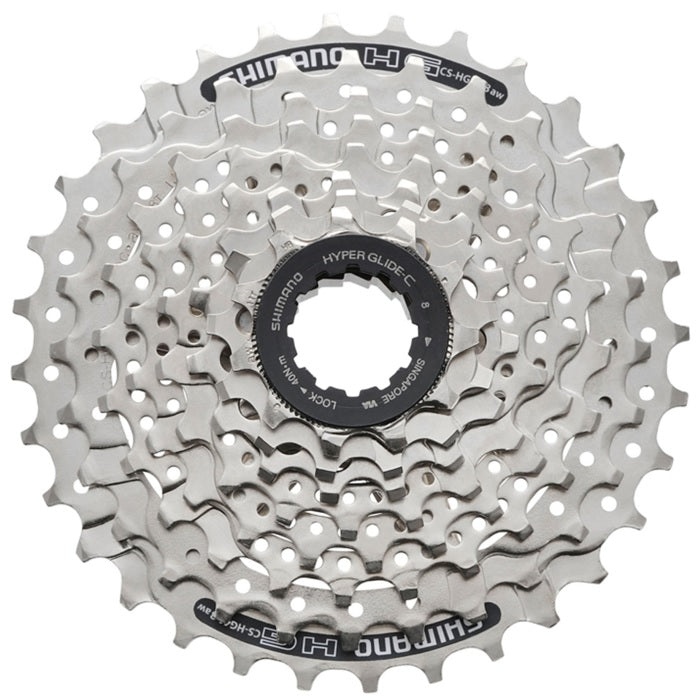 Shimano cassette CS-HG41 - 8 speed 11-30t
