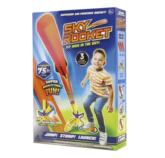 Air Power :d Rockets LANARD SKY ROCKET AIR POWERED ROCKET