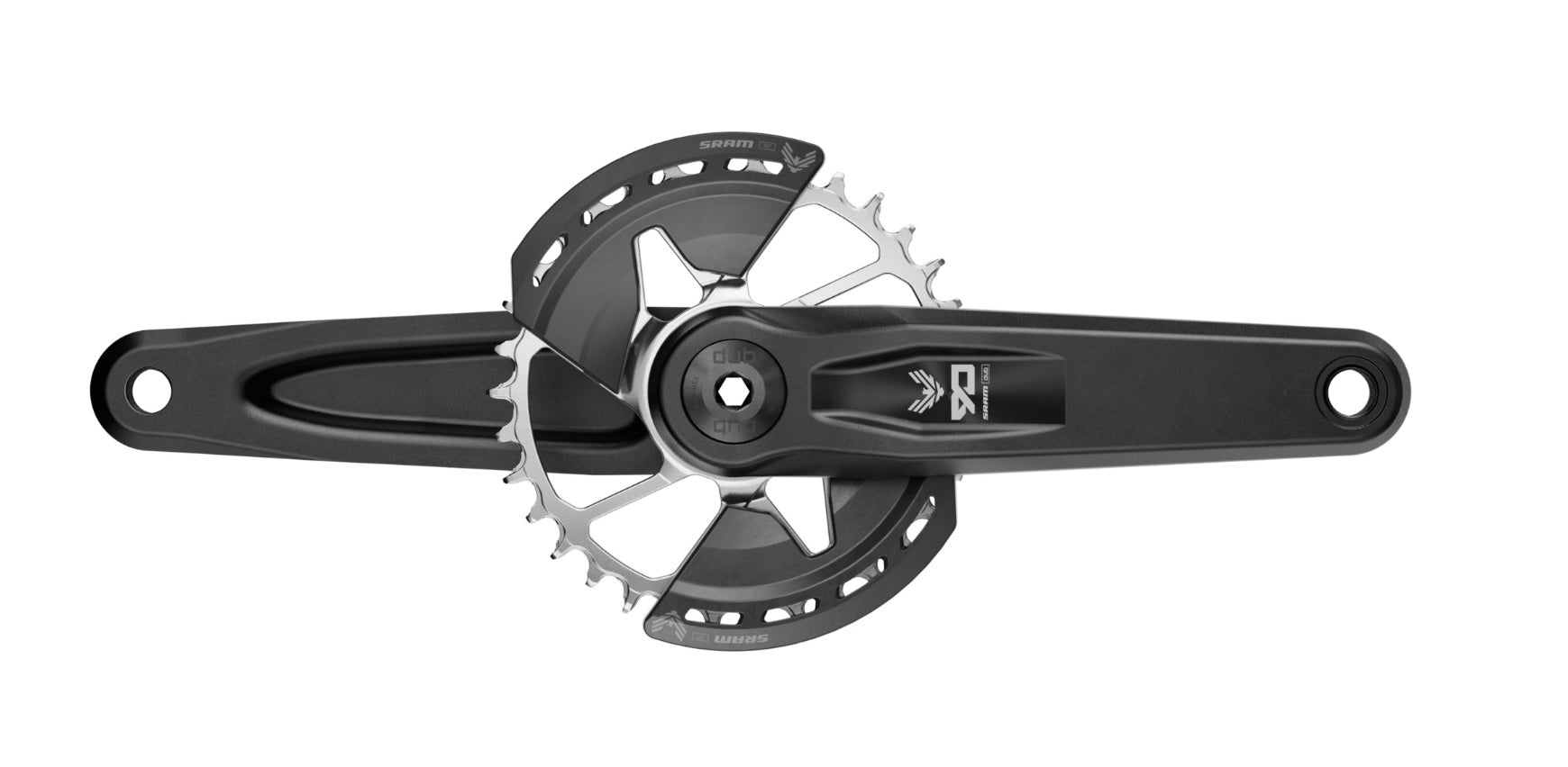 SRAM EAGLE T-TYPE CRANKSET 32T DUB MTB 155 BLACK/SILVER