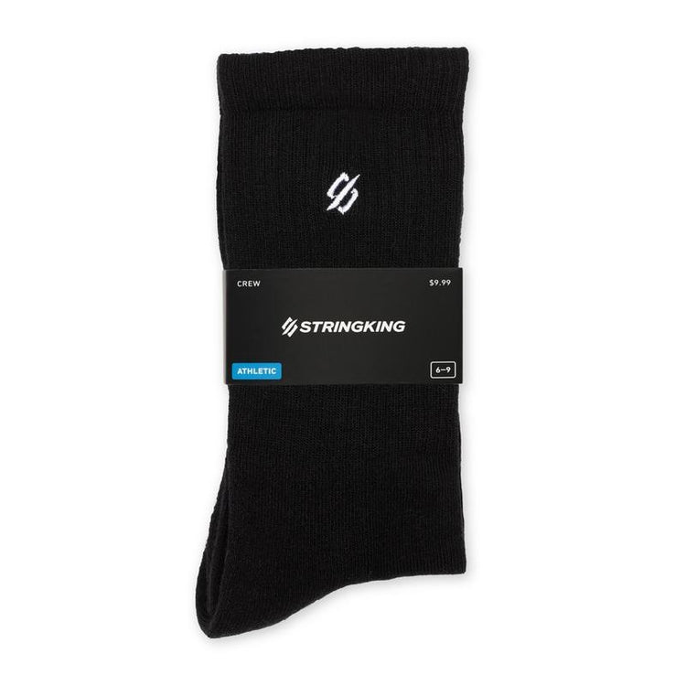 StringKing-Athletic-Crew-Socks-Standing-Black-3