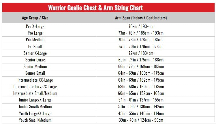 warrior_c-a_sizing