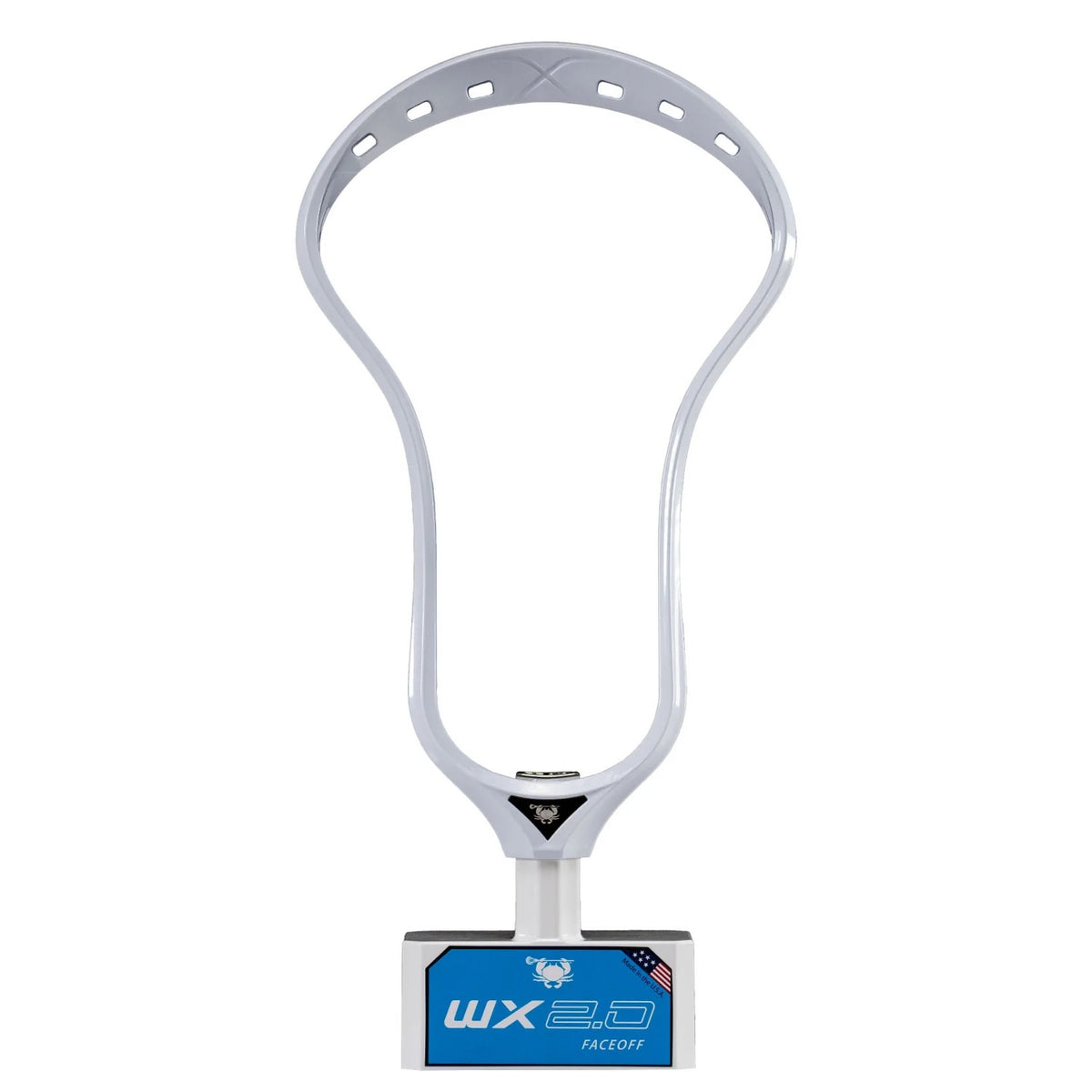 ECD WEAPON X 2.0 LACROSSE HEAD UNSTRUNG BOX WHITE