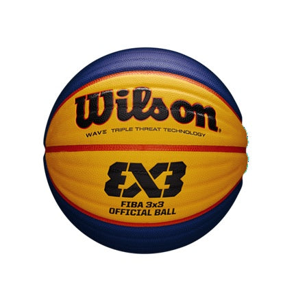 WILSON FIBA 3x3 OFFICIAL BASKETBALL BLUE/YELLOW