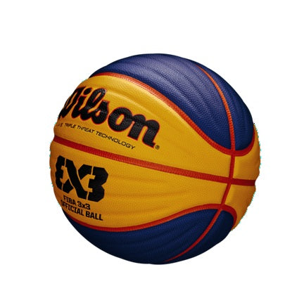 WILSON FIBA 3x3 OFFICIAL BASKETBALL BLUE/YELLOW